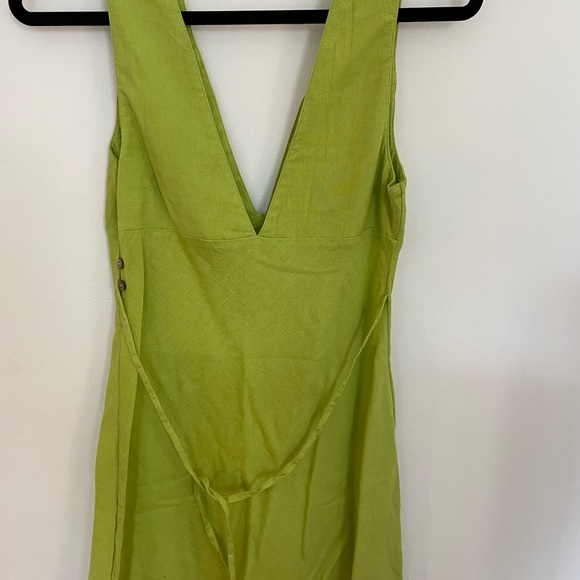 Free People Lisette Set in Lime Green NWT - Picture 5 of 8